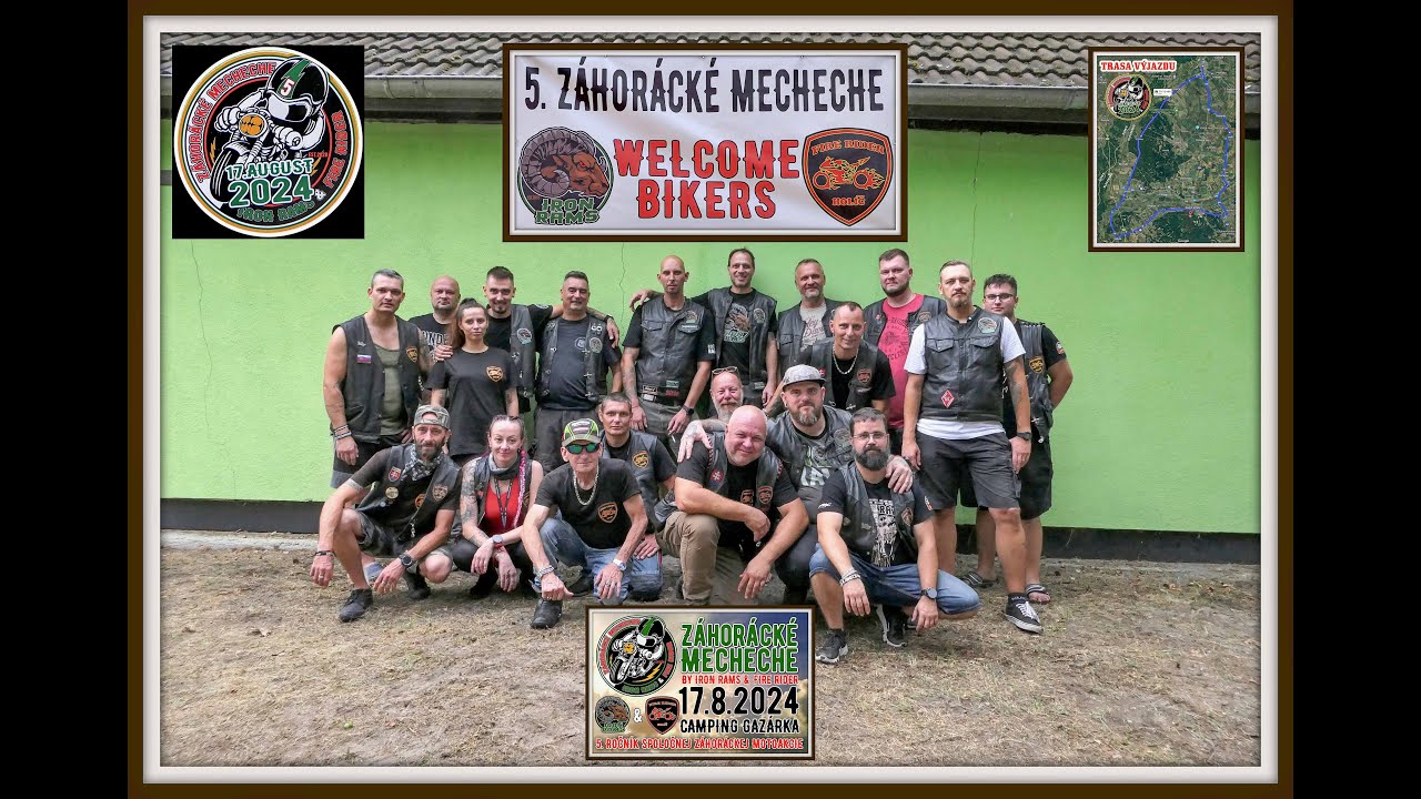 5. ZÁHORÁCKÉ MECHECHE - IRON RAMS /Šaštín Stráže/ & FIRE RIDER /Holíč/ - 17.8. 2024