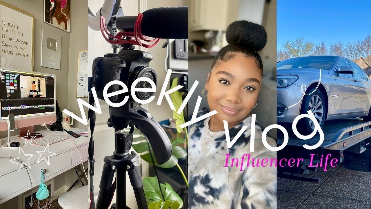 INFLUENCER WEEK IN THE LIFE: How I Film & Edit + Copyright Free Music + Brand Deals + Car is Gone