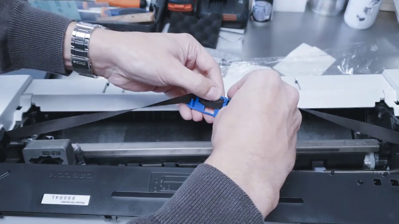 Consumables (Ribbon Install) on Dascom 2610 & 2610+ Printer