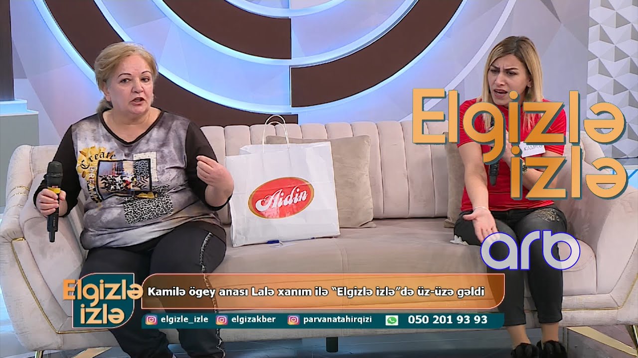 Kamilə ögey anası Lalə ilə üz-üzə gəldi - Elgizlə İzlə