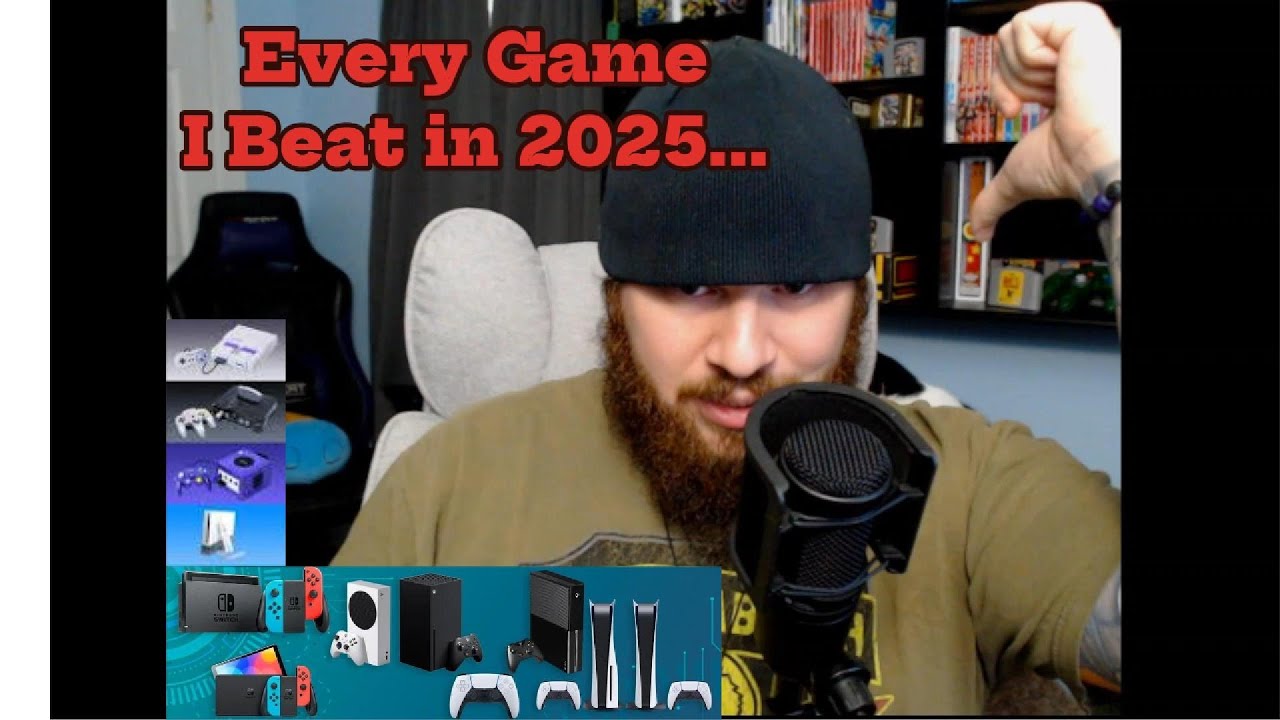 Every Game I Played/Beat in 2025