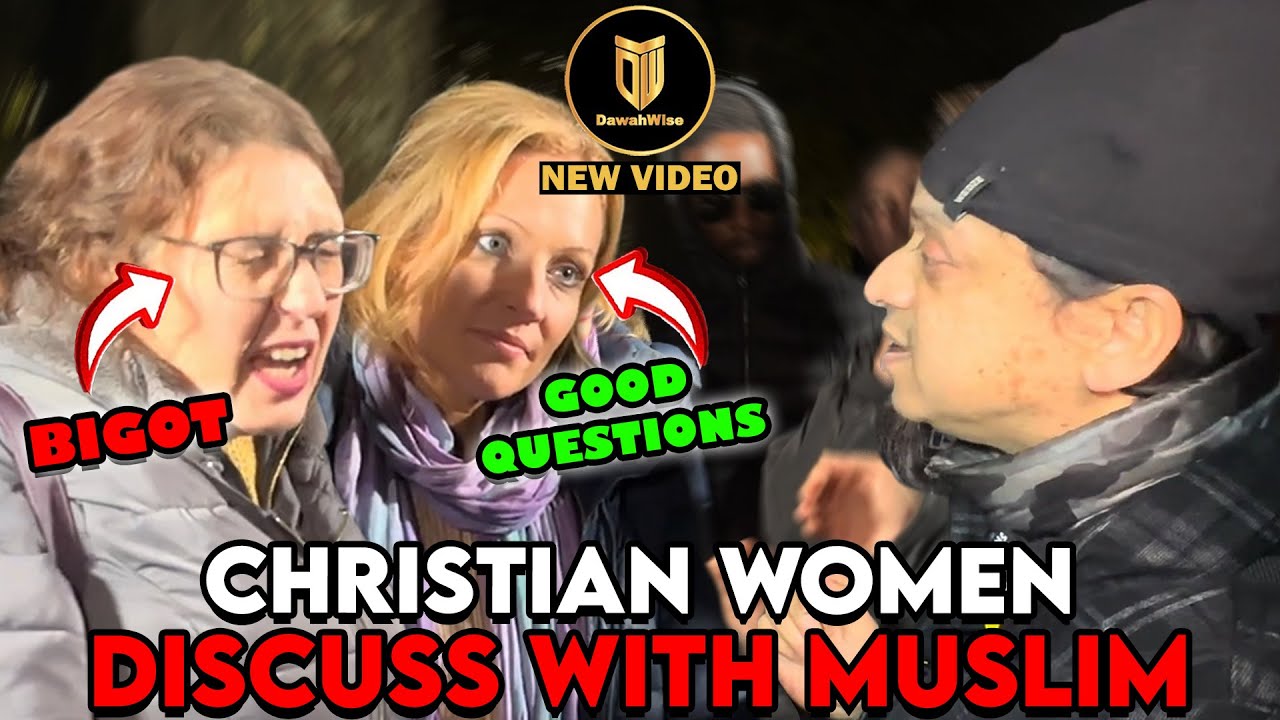Brainwashed Christian Women Get Educated By Patient Muslim | Mansur | Speakers Corner