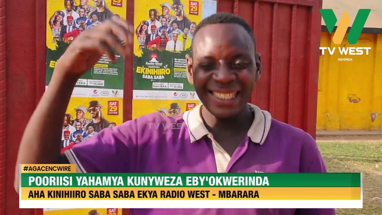 AGACENCWIRE: Pooriisi yahamya kunyweza eby'okwerinda aha #Ekinihiiro SABA SABA ekya Radio West.