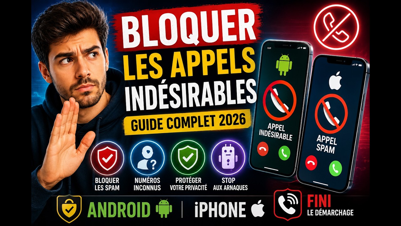 Comment bloquer les appels indésirables sur Android et iPhone ?