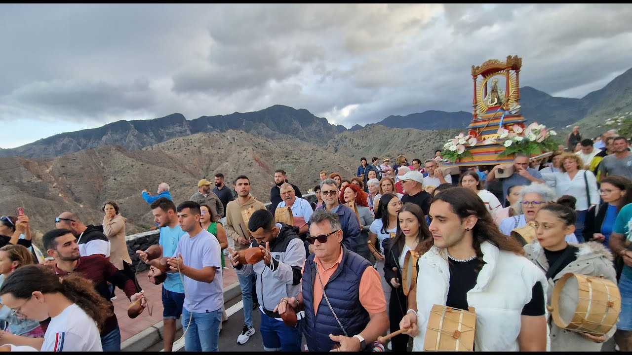 La virgen de Guadalupe llega a la Villa de Hermigua