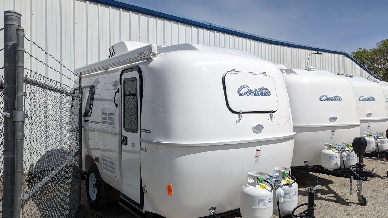 Casita Counting. 65 Casitas. How many have Awnings? Aluminum Wheels? Electric Tongue Jacks?