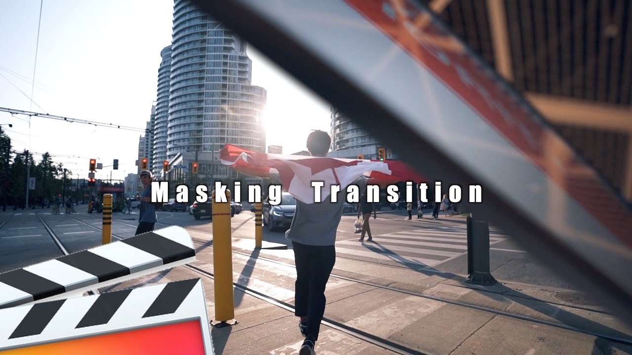 Final Cut Pro X マスキングトランジションのやり方。