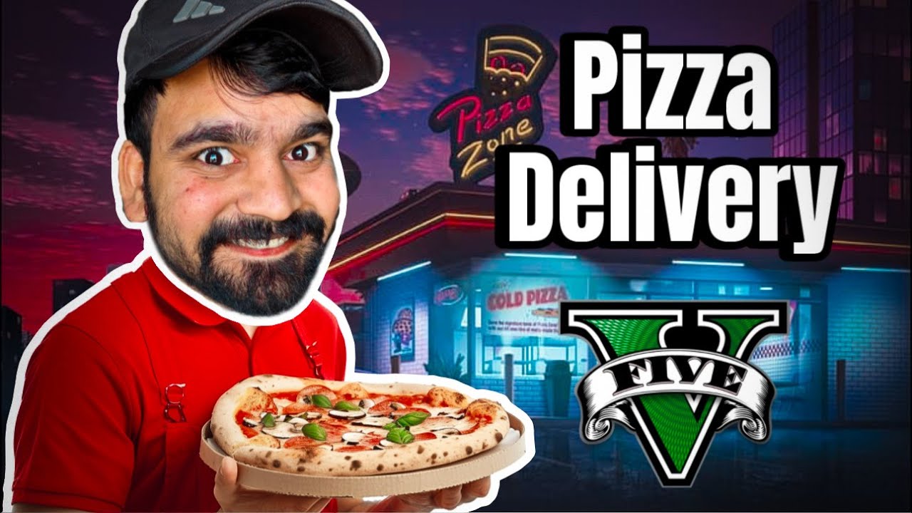 PIZZA Delivery In GTA 5  || Spindia Gaming ||