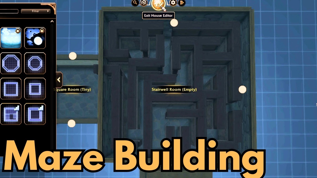 Как построить лабиринт в WoW Housing