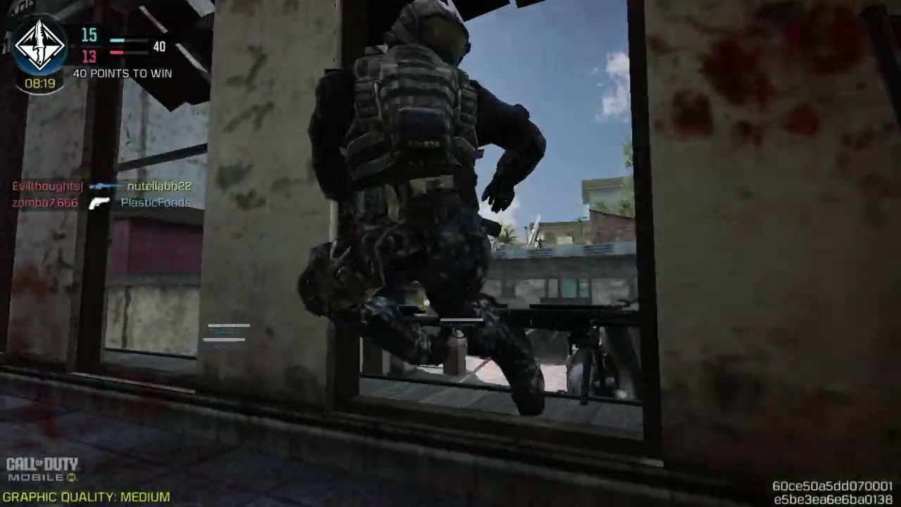 Trying out sniping on cod mobile (some lags)