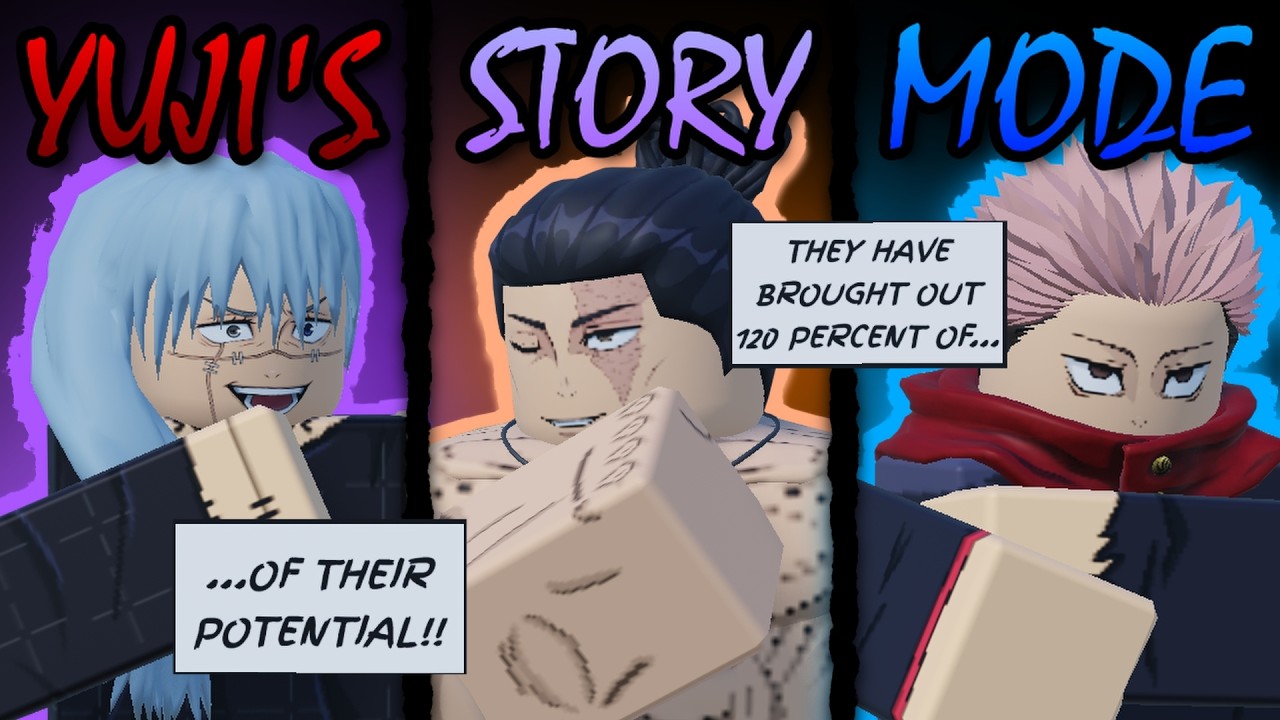 I Made YUJI’S STORY MODE In Jujutsu Shenanigans