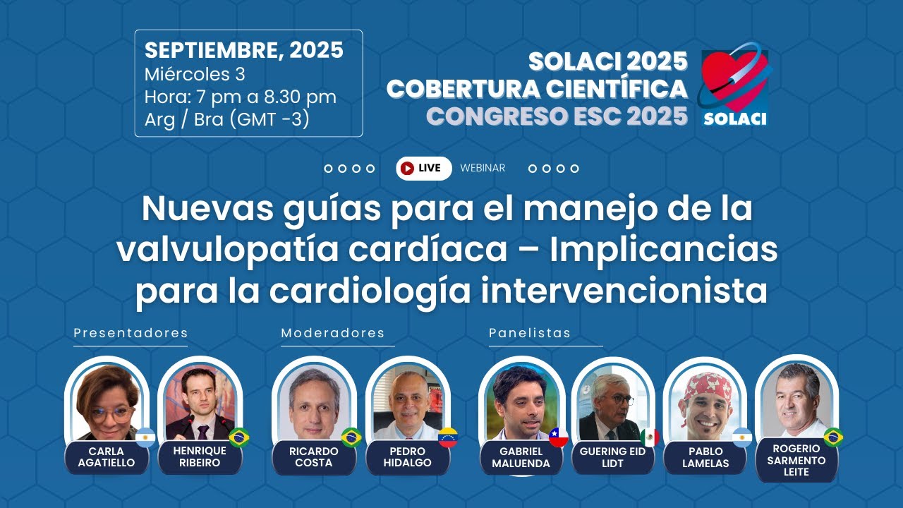 Nuevas guías para manejo de valvulopatía cardíaca: implicancias para la cardiología intervencionista