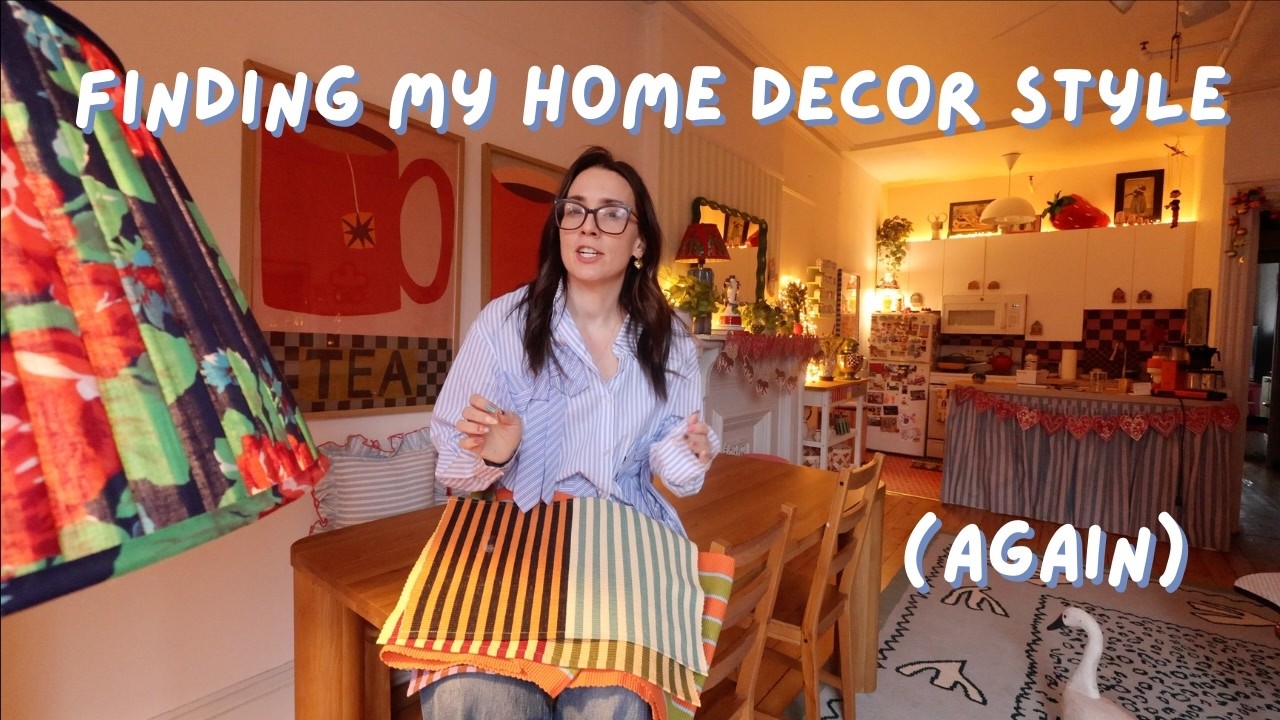 Making my NYC apartment a home! Finding my style!! Quirky, maximalist home decor 💫