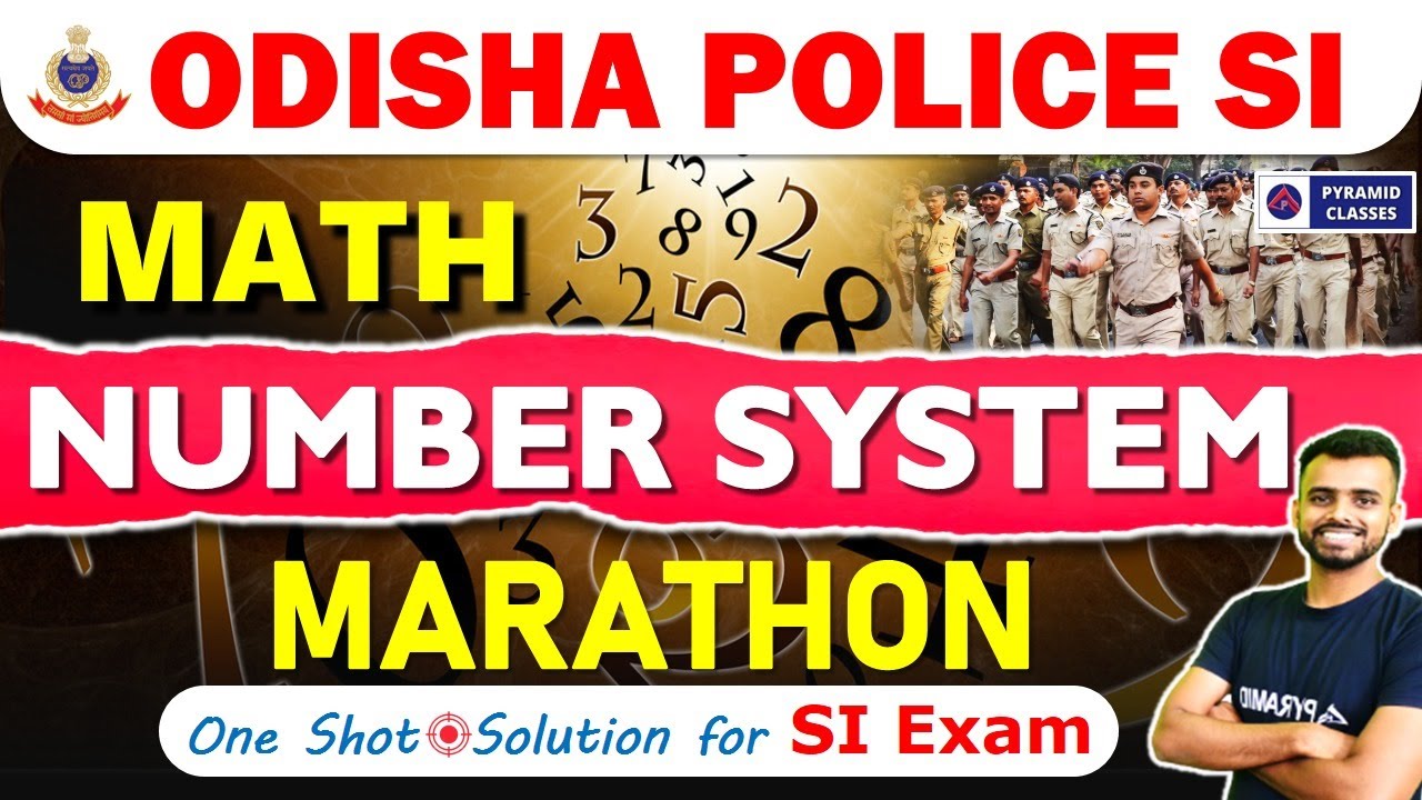 Odisha Police SI math class | odisha police si previous year questions math | sub inspector class