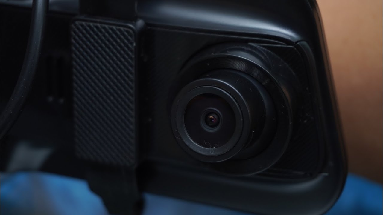 RETROVISOR COM CÂMERA FRONTAL E DE RÉ - GVBR