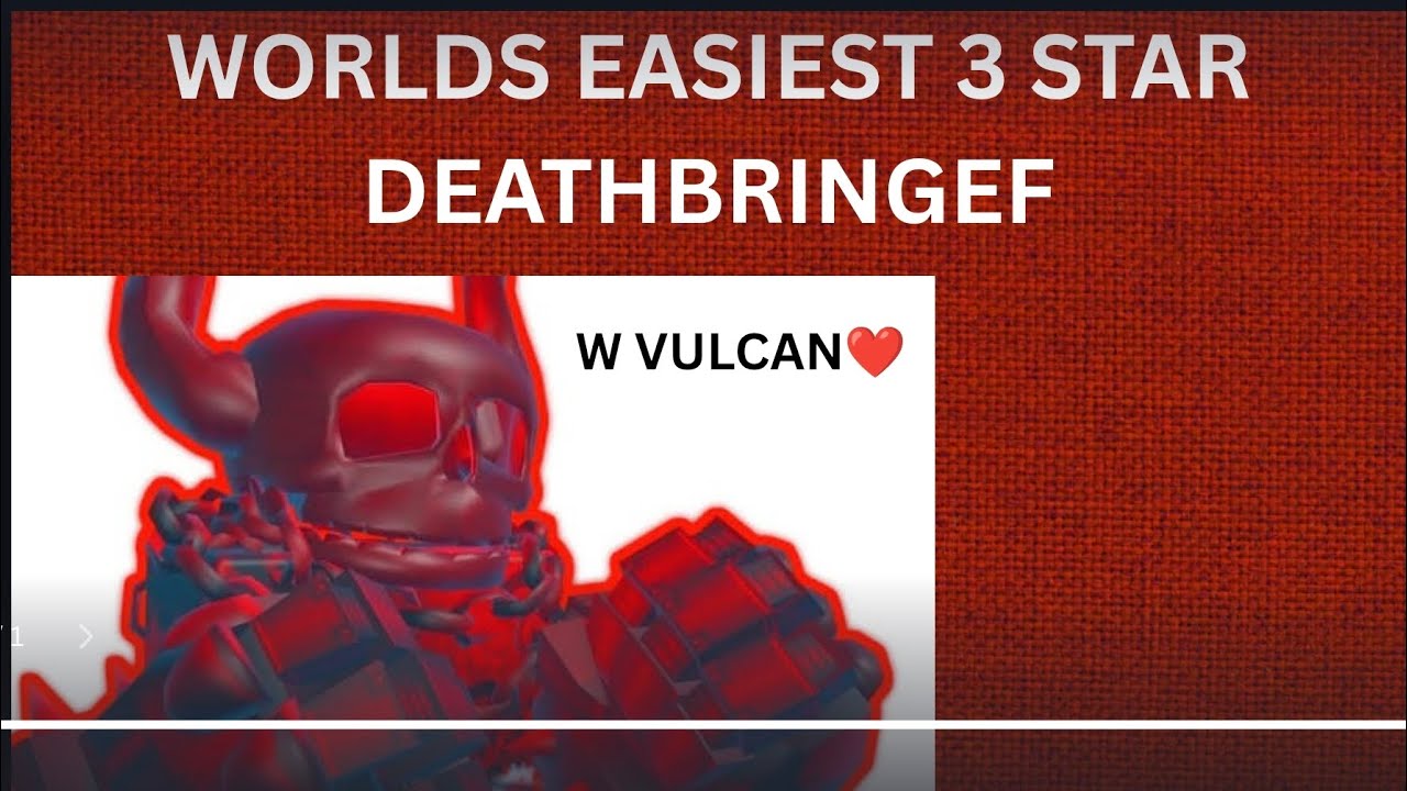 EASIEST 3 STAR DEATHBRINGER 2 SLOT 3 STAR DOOMSPIRE BRICKBATTLE