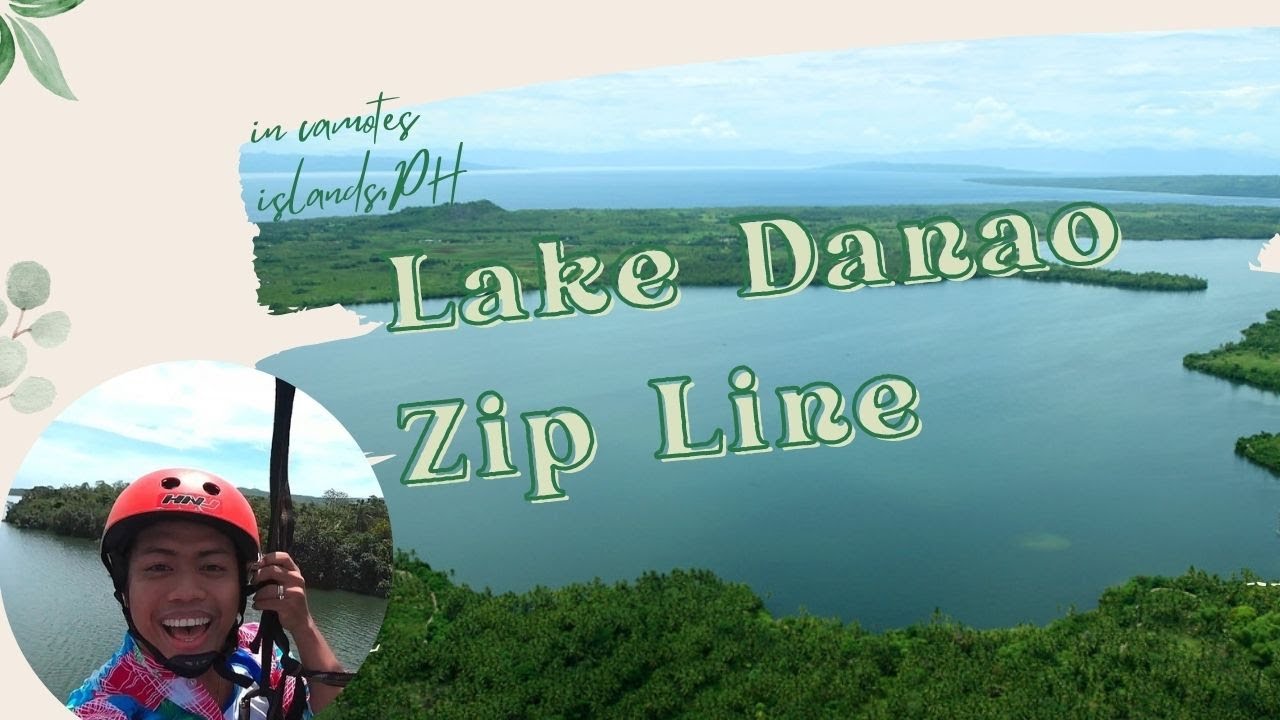 500-METER ZIP LINE AT LAKE DANAO ADVENTURE PARK, CAMOTES ISLAND