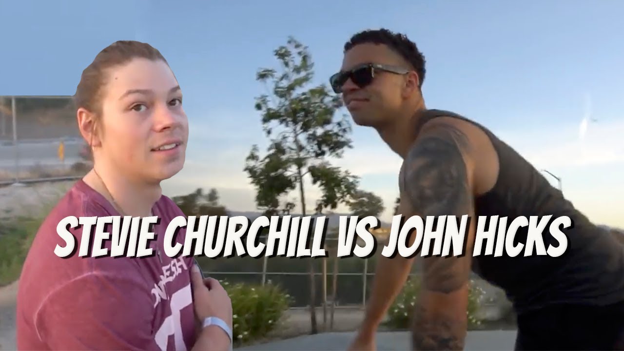 Stevie Churchill Vs John Hicks Game Of Bike! Unarchived