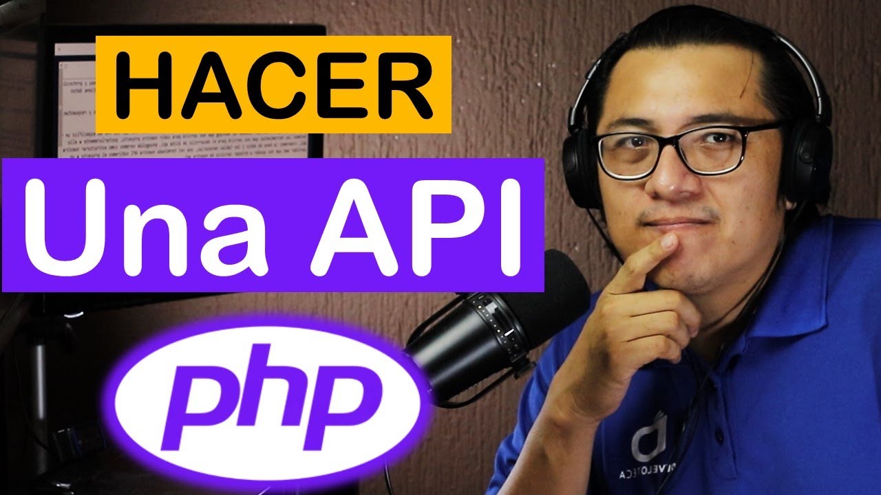 Cómo hacer una api con php