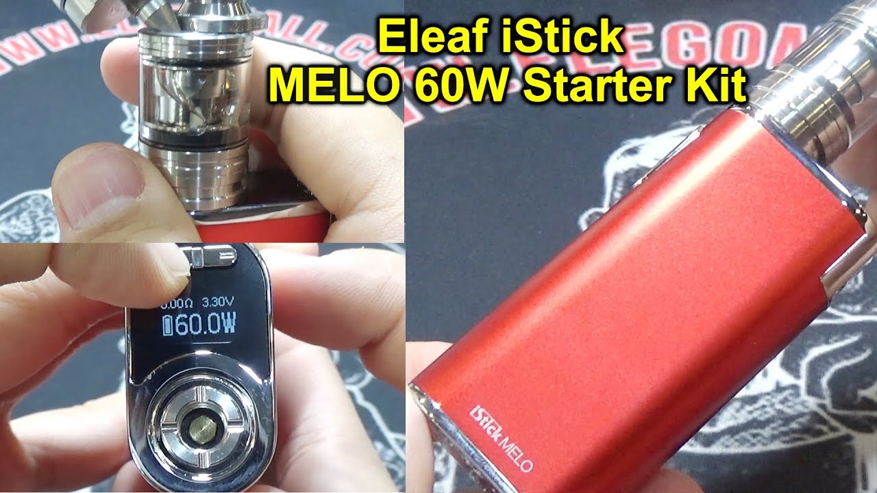 /Eleaf iStick MELO 60W Starter Kit | 60w | Built-in 4400mah battery | 5 Color options