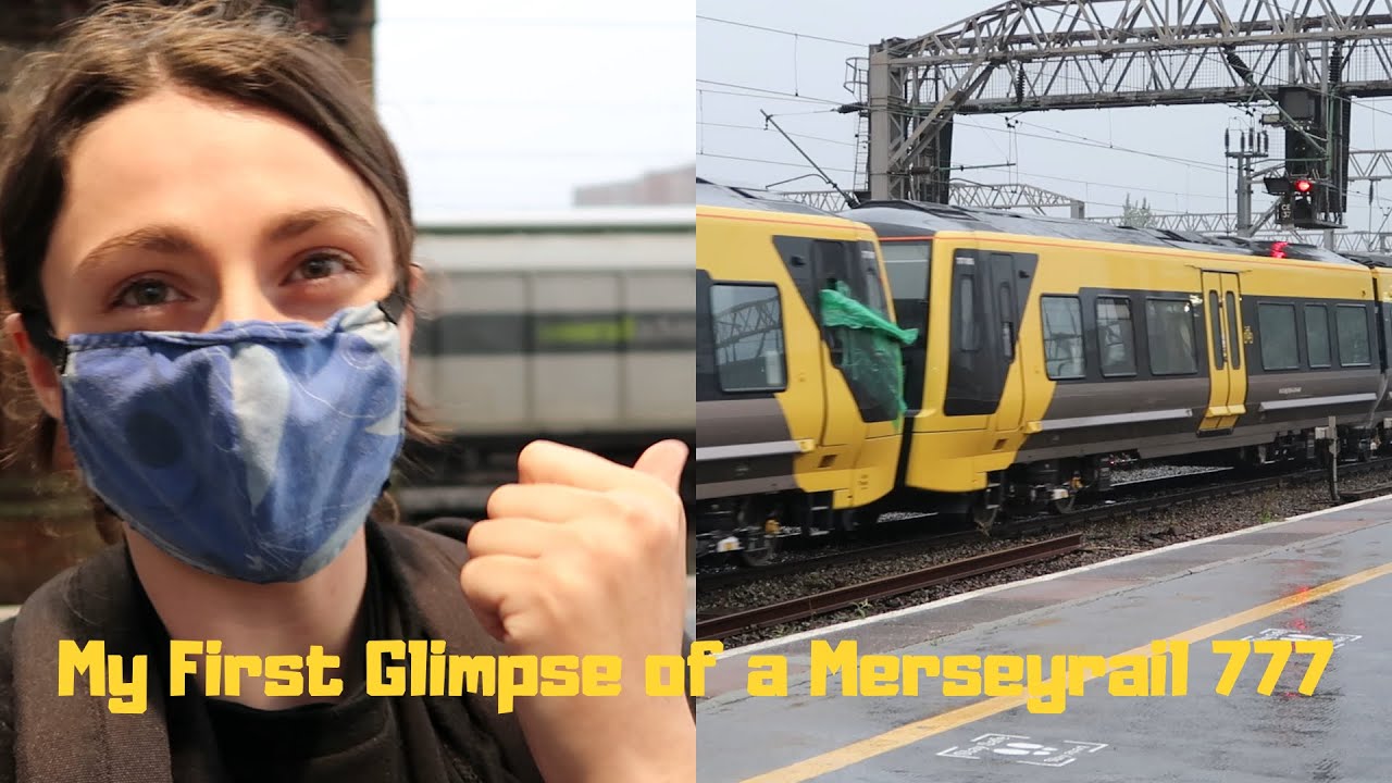 My First Glimpse of a Merseyrail 777 (777005 & 777009)