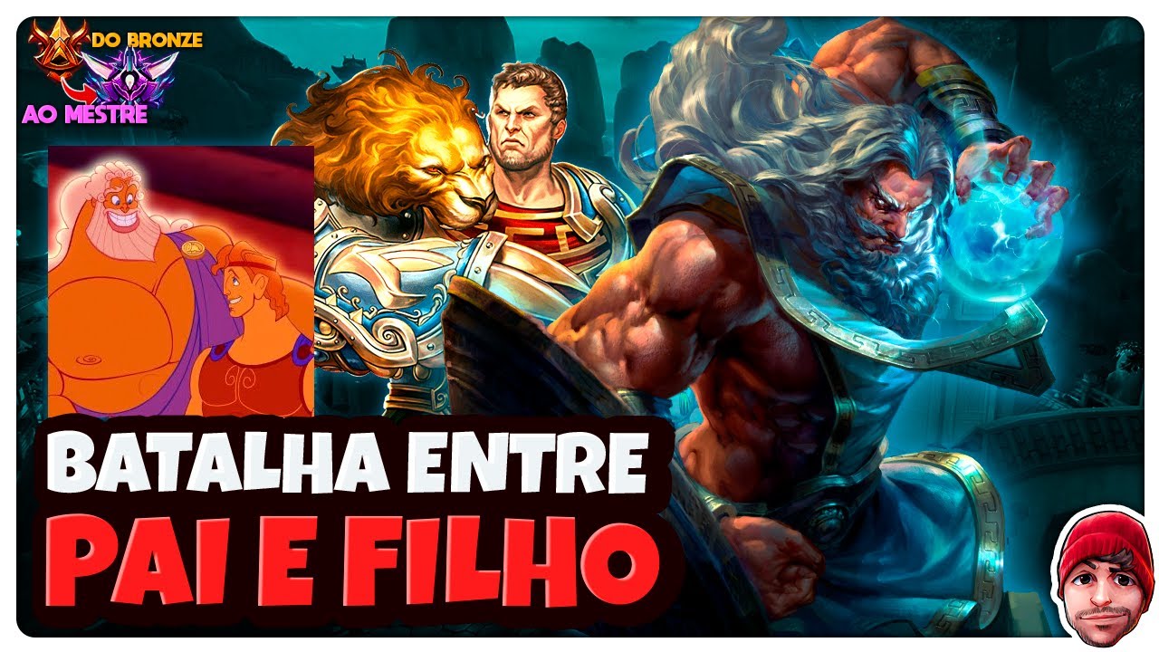 PAI E FILHO SE ENFRENTAM NUM DUELO! ZEUS Ranked Duelo Bronze ao Mestre