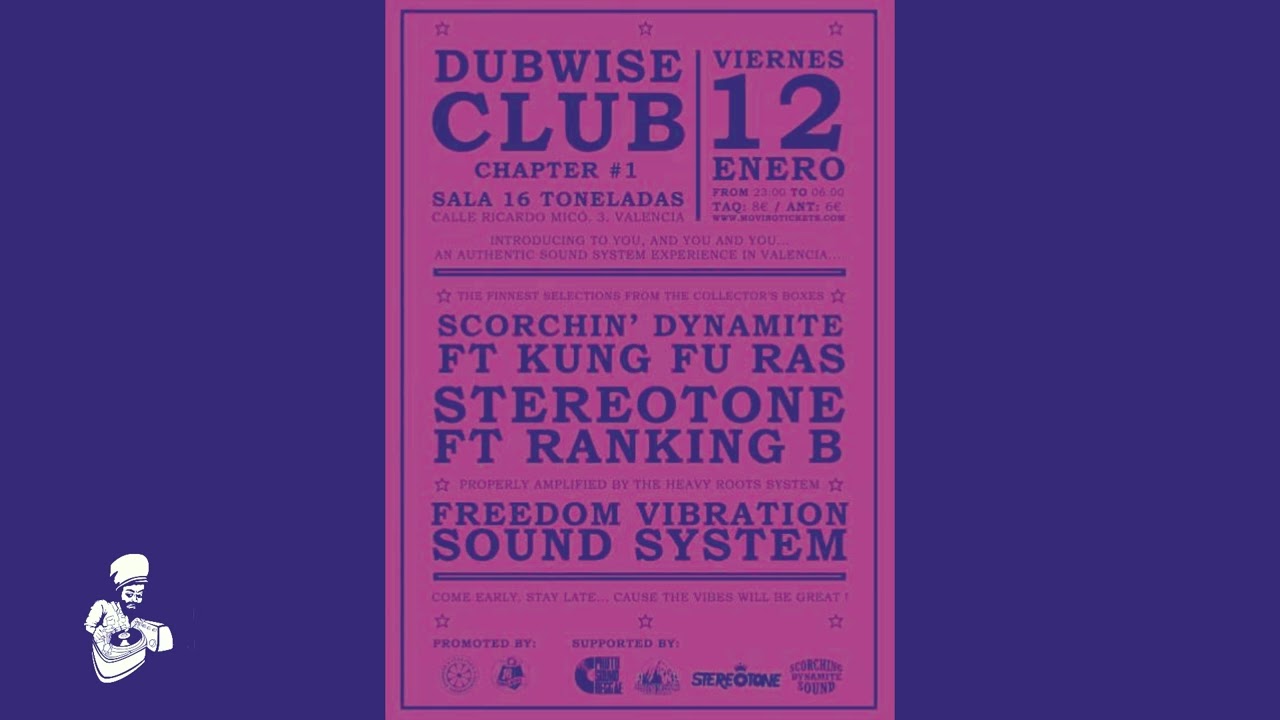 Dub Wise Club #1 Stereotone Ft Ranking B & Freedom Vibration Sound System