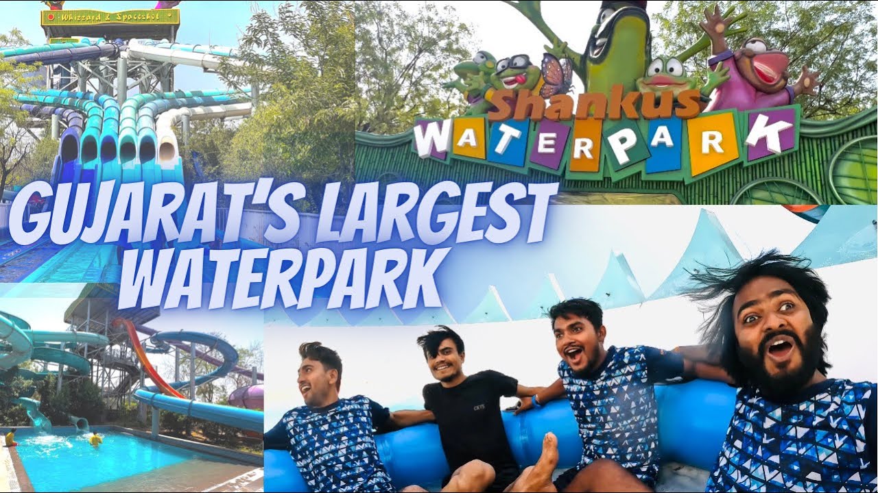 Shankus Waterpark Mahesana Gujarat | Waterpark | all slides & details | tickets & food all inform..