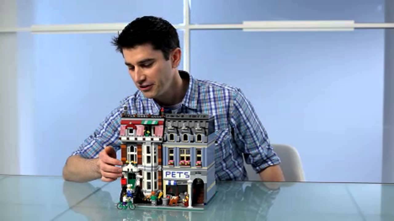 Pet Shop - LEGO Creator - Designer Video 10218