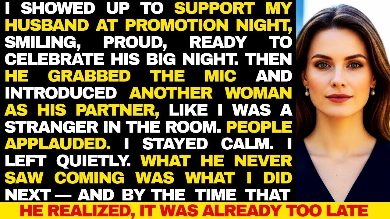 I Went to Support My Husband At Work and Caught Him Presenting His Affair — He Regretted Instantly
