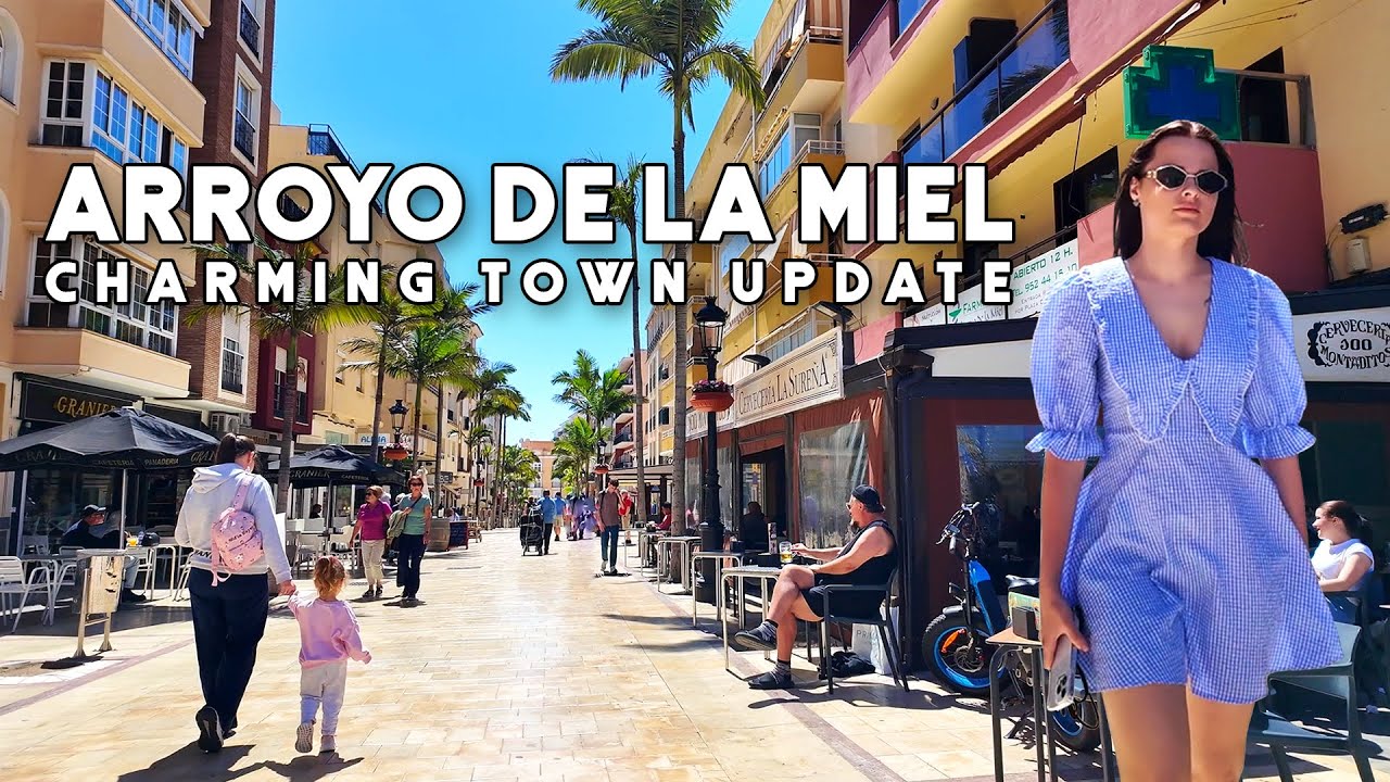Benalmadena Arroyo de la Miel Spain Charming Town April 2025 Update Costa del Sol Walk | Málaga [4K]
