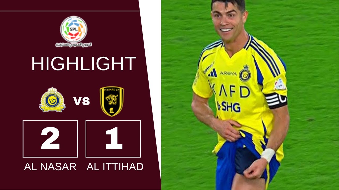 ⚡ CR7 Magic! Ronaldo Inspires Al-Nassr Past Al-Ittihad 2-1 | Highlights
