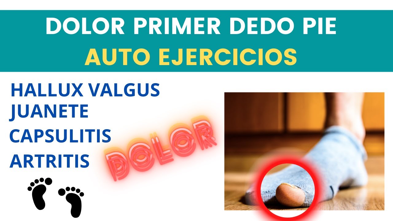 Dolor Dedo del pie: Autoejercicios