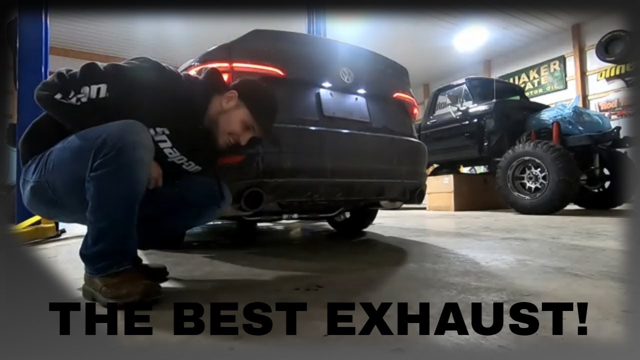 BEST EXHAUST FOR A GLI?!?! NEUSPEED Cat-Back Exhaust System on a 2019 Volkswagen GLI!