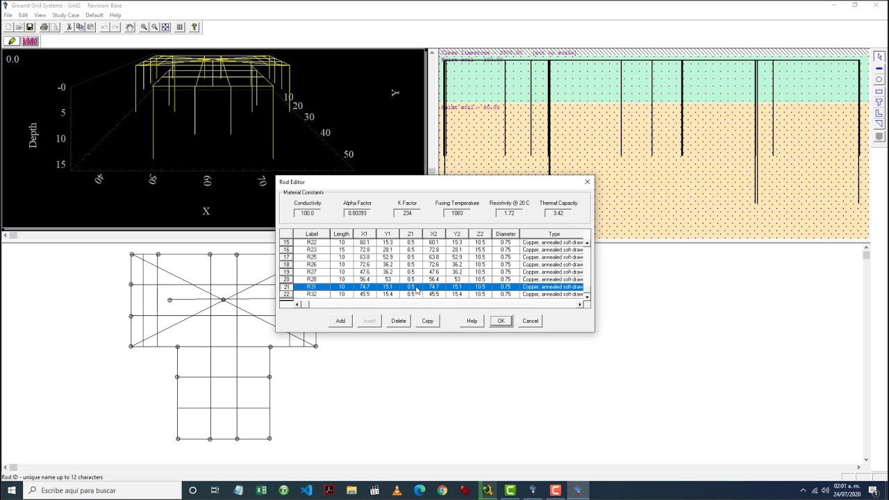 ETAP. Ground Grid Systems. Tutorial
