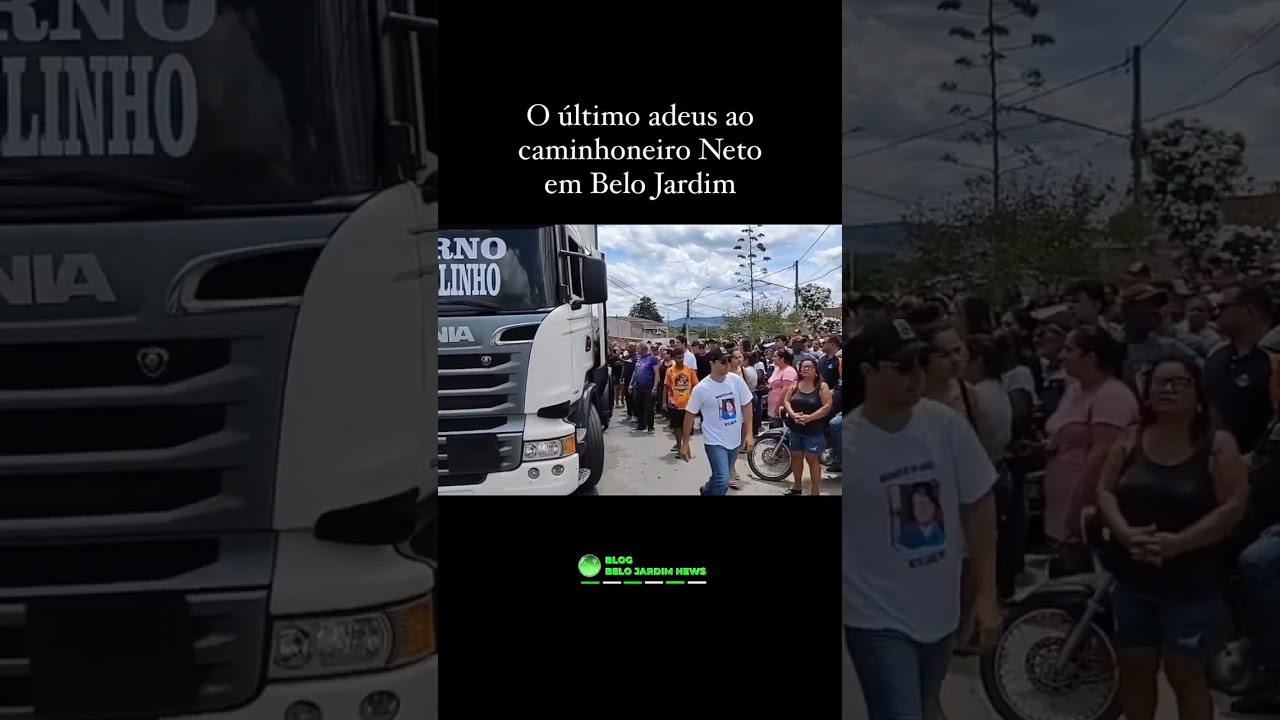&Uacute;ltimo Adeus ao cominhoneiro Neto, em Belo Jardim