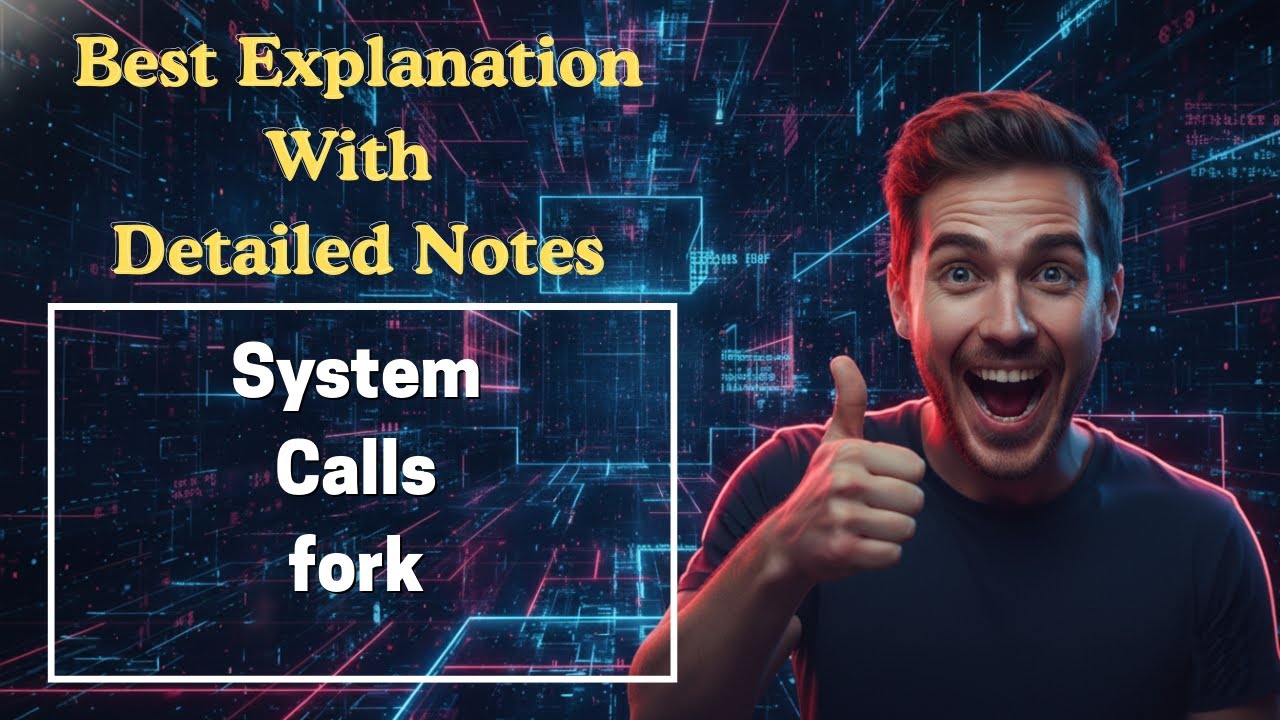 [335] System Calls fork(), exec(), wait() (Operating Systems)
