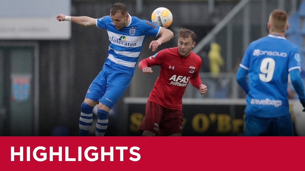 Highlights PEC Zwolle - AZ | Eredivisie