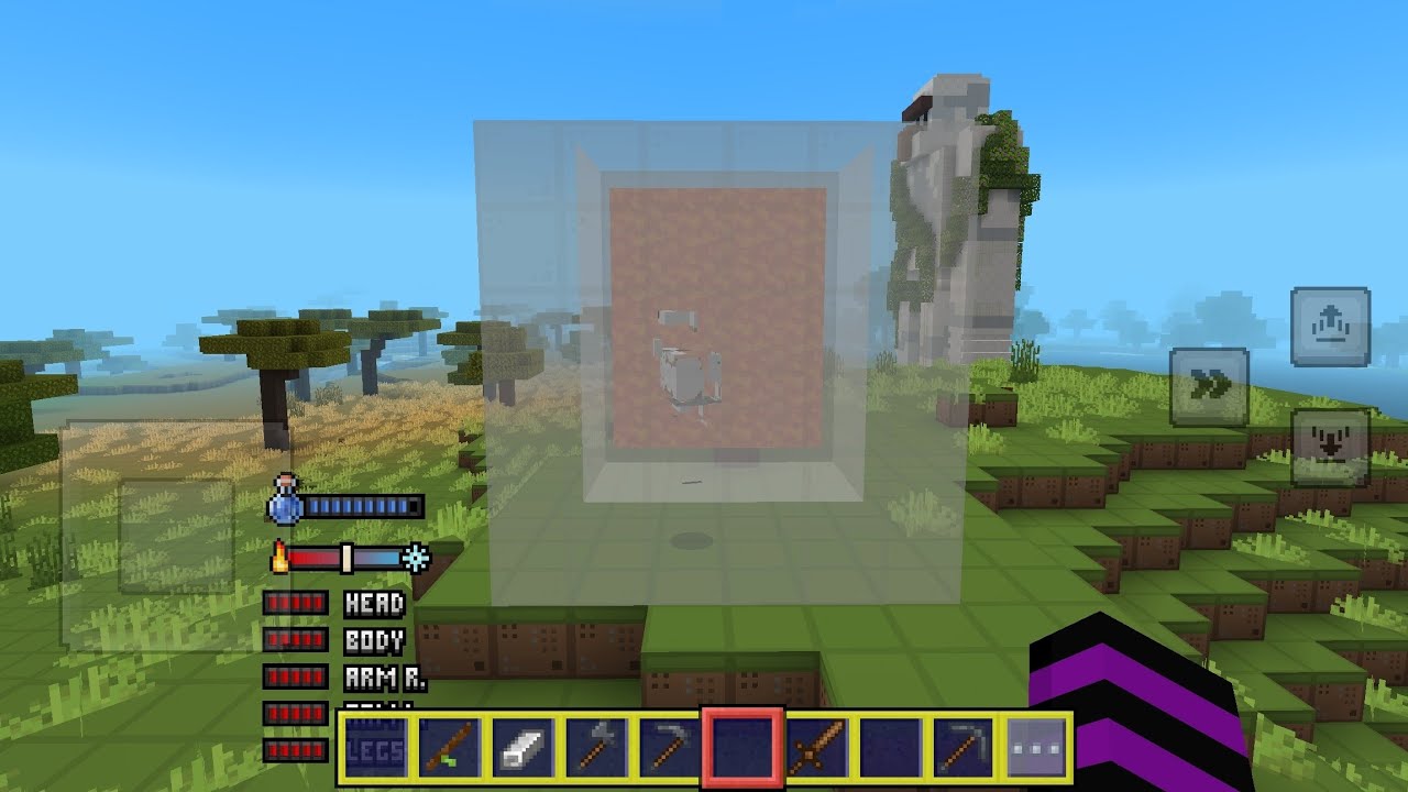 Minecraft serisi 1. Bölüm demir golem beni sinir etti.  #minecraft 