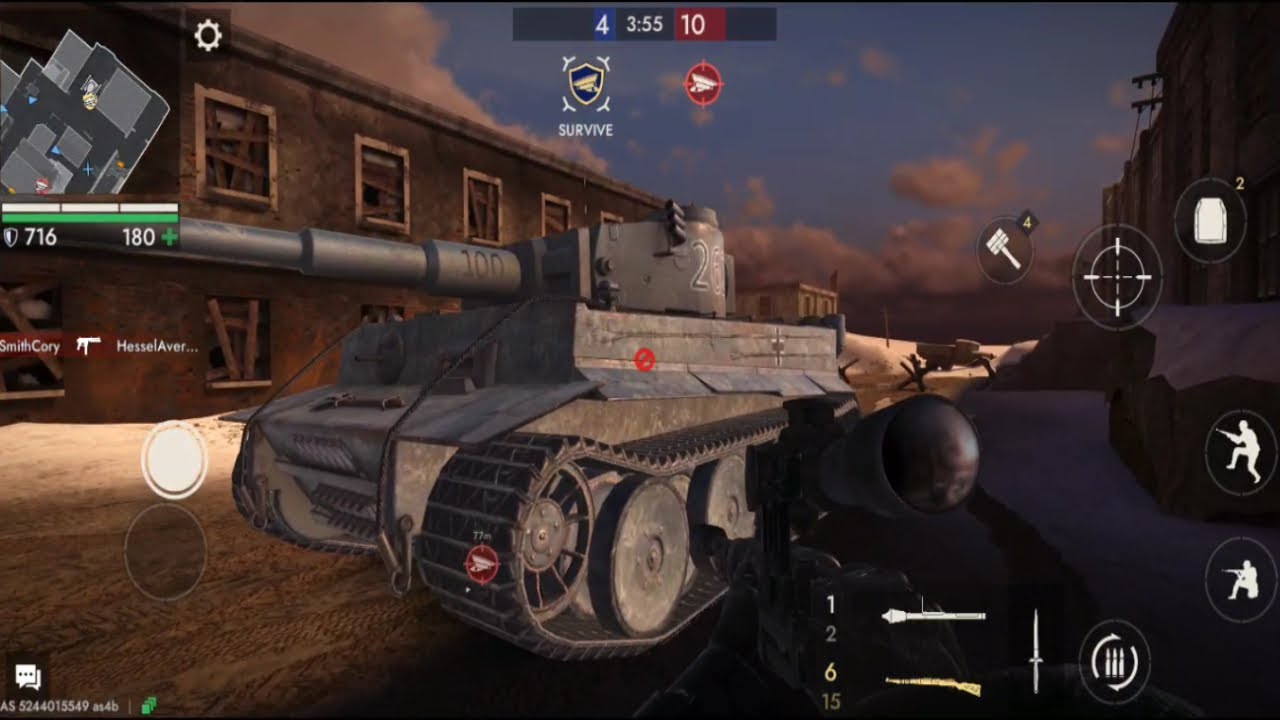 World War Heroes | The Battle of Luzon | Tank clash