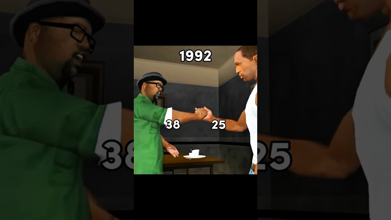 Big Smoke and Carl Johnson 🥀 #sadedit #shorts #gtasanandreas #edits #gta