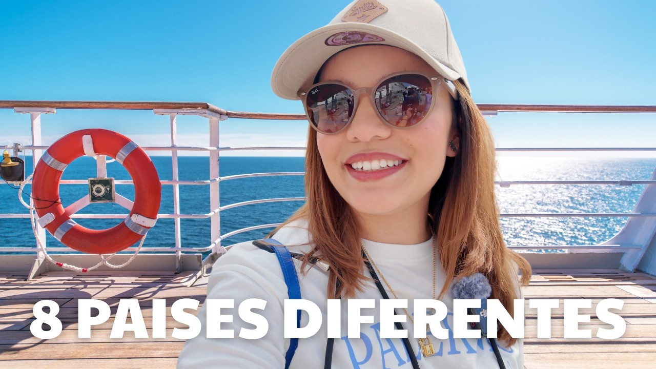[vlog] fazendo as malas para 10 dias de cruzeiro no Mediterrâneo, tour pelo navio & quarto 🚢