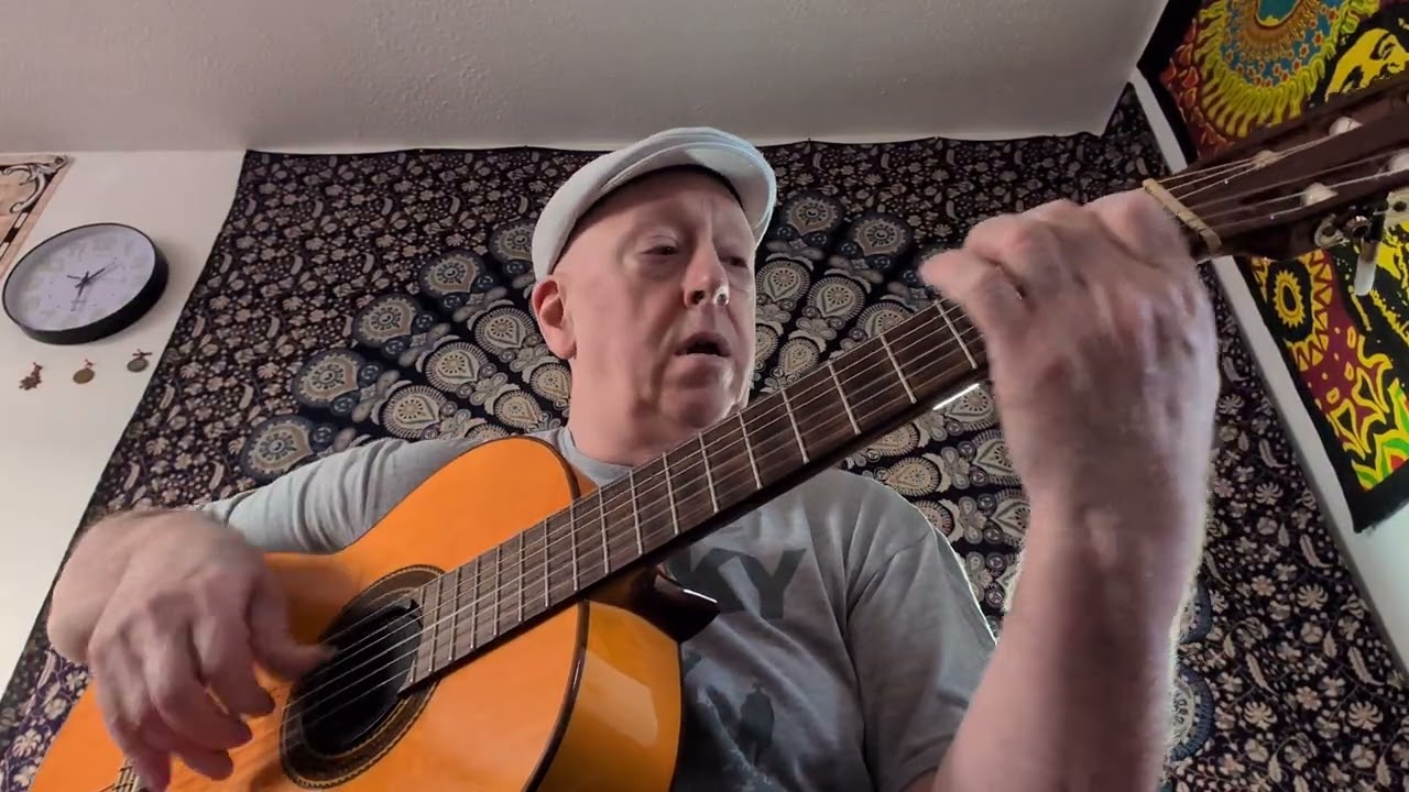 English Flamenco Guitar. Impro.