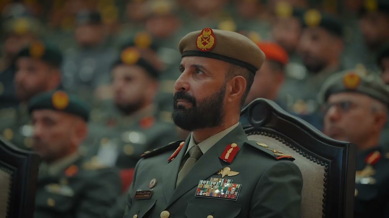 شهد سموّ الشيخ حمدان بن محمد بن راشد آل مكتوم تخريج دورتي الضباط الجامعيين 41 و42