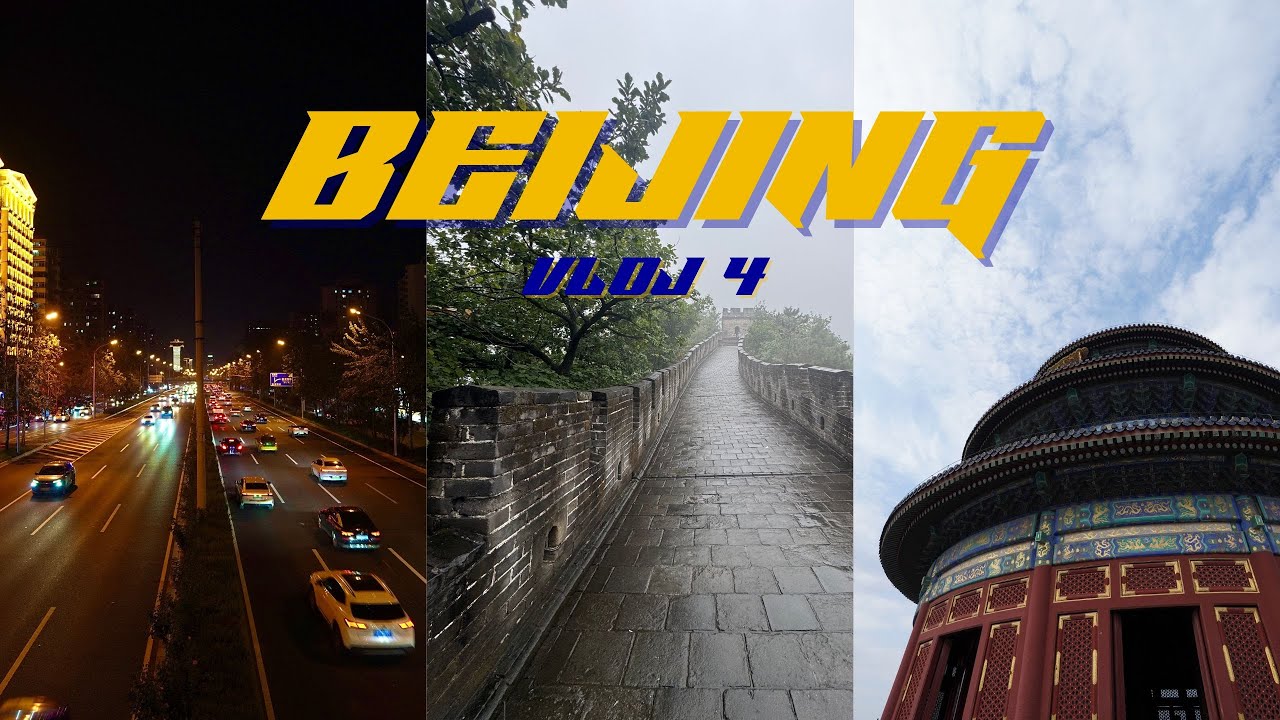 vloj 4 - wukesong market, muraille de chine et temple du ciel