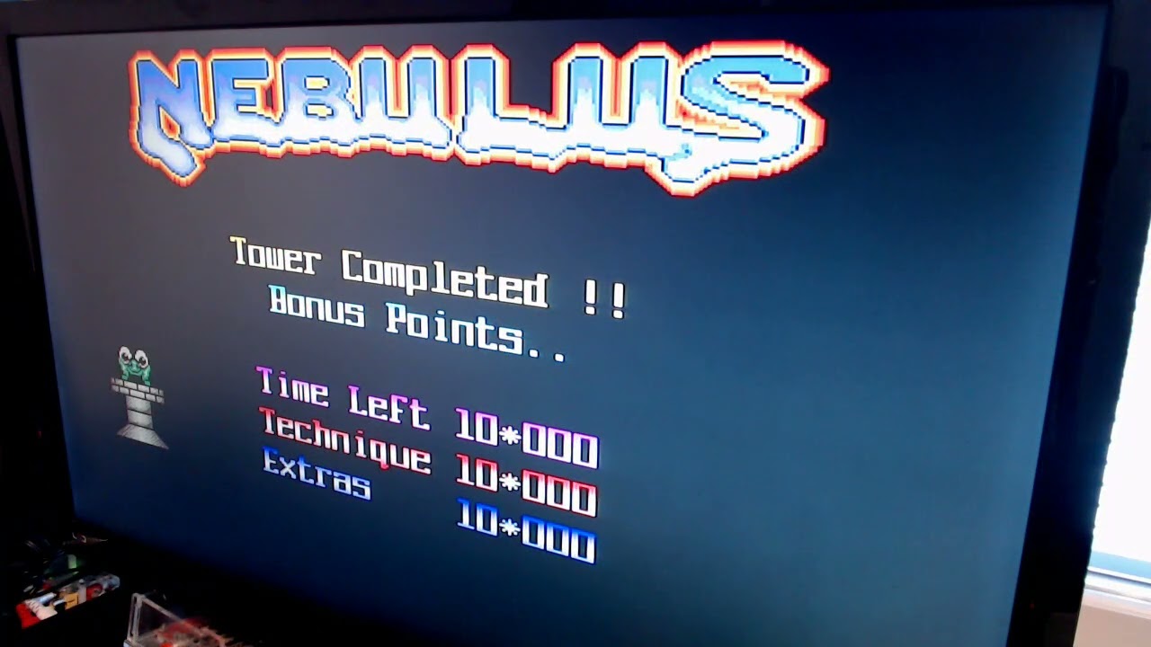 Amiga, Nebulus, 12968 points
