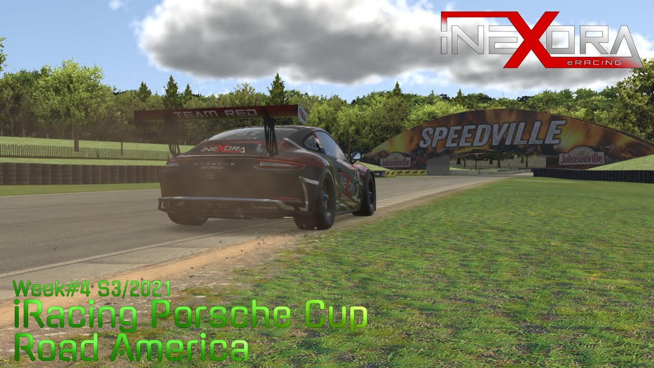 iRacing Porsche Cup [Week#4][S3/2021] Road America [ineXora eRacing]