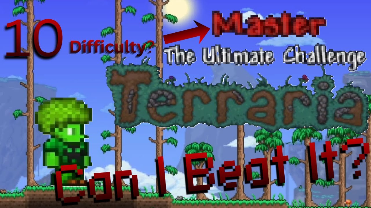 Can I Beat Terraria On The Hardest Difficulty? (First Master Mode Playthrough) [9]
