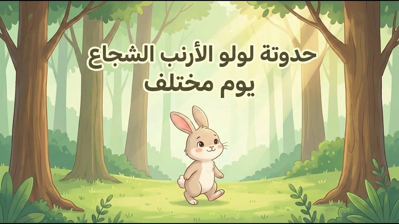 🐰 حدوتة لولو الأرنب الشجاع | الحلقة التانية – يوم مختلف