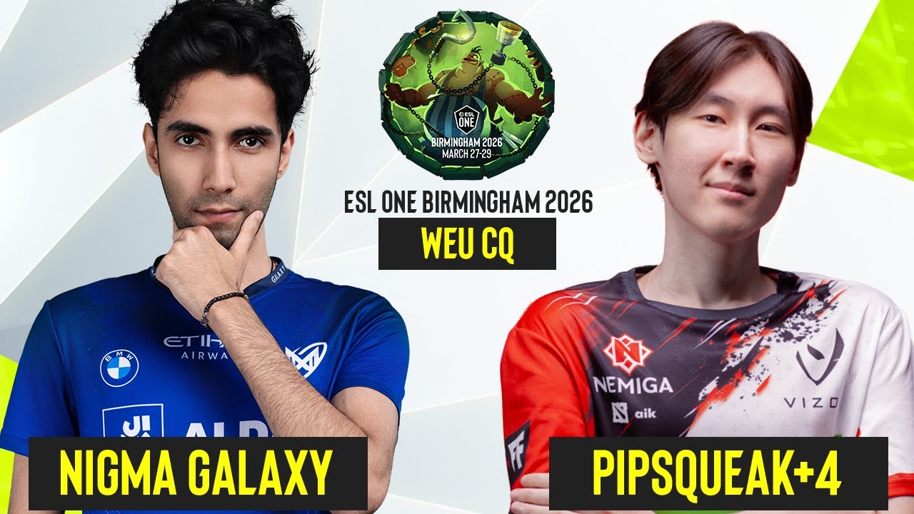 🔴NGX vs Pipsqueak+4 | ESL One Birmingham WEU CQ | Yudijustincase & Ucing